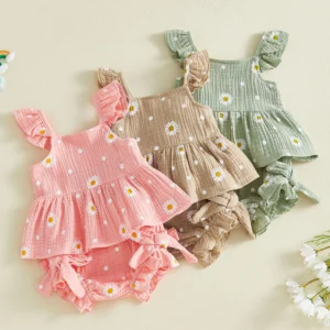 Two-Pc Baby Girl Summer Outfits